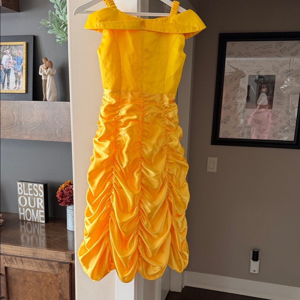 Elegant Yellow Kids Dress